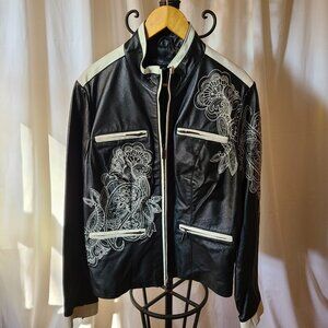 Vintage My Favorite Things by Colleen Lopez Leather Jacket | Size L
